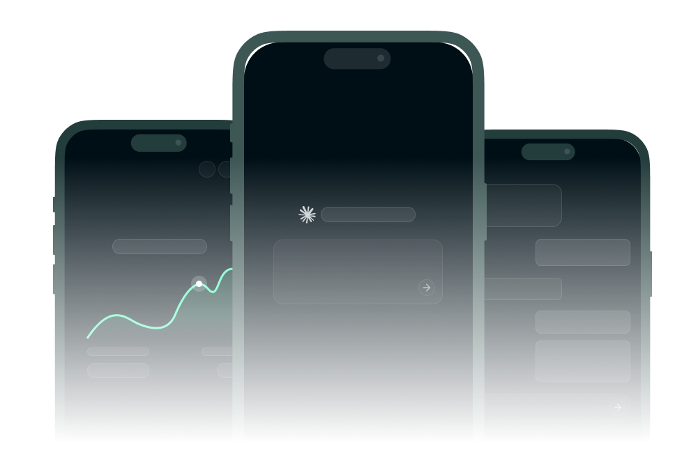 Applications.com shown across messaging, finance and AI app interfaces